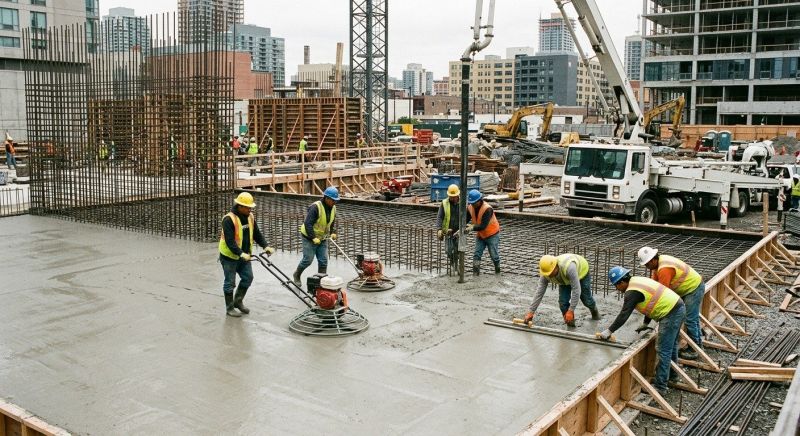 Commercial Slab Construction in Fort Worth, TX