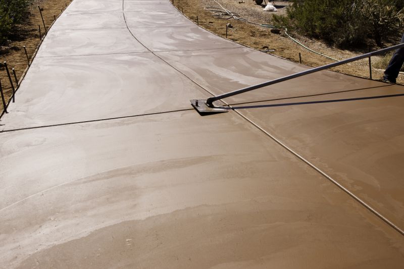 Concrete Driveway Staining in Dallas, TX