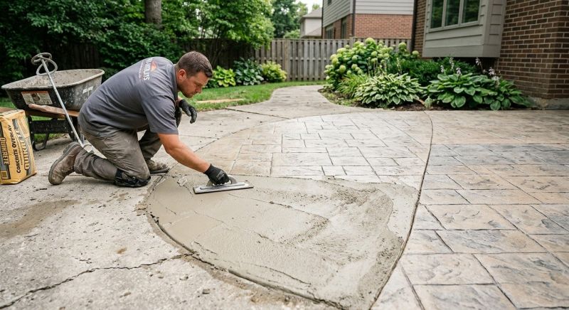 Concrete Overlay Service in Frisco, TX