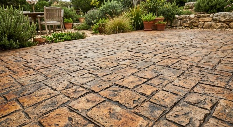 Concrete Patio Finishing in Corpus Christi, TX
