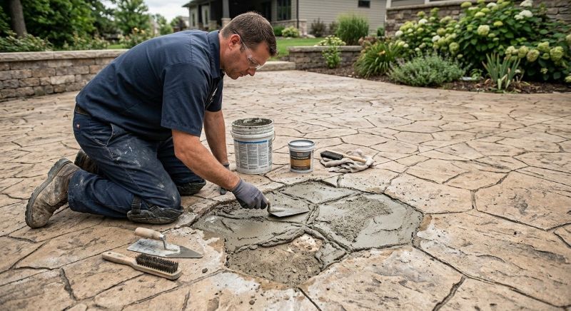 Decorative Concrete Repair in Cape Coral, FL