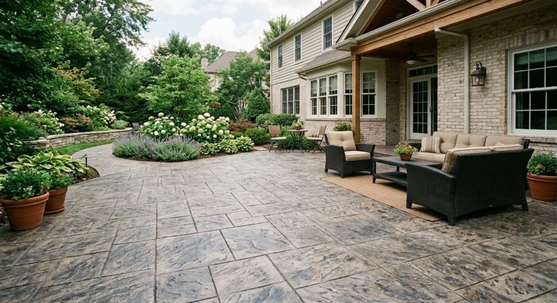Patio Overlay Installation in Corpus Christi, TX