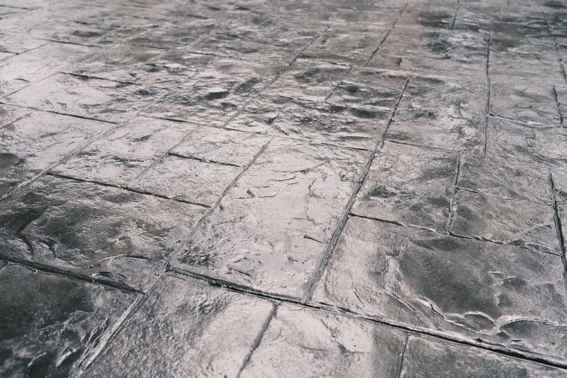 Textured Concrete Installation in Frisco, TX